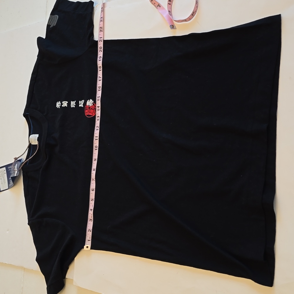 NWT KUME.JP Japan Streetwear Black Graphic Short Sleeve Tshirt Cotton Size Large - Picture 14 of 17